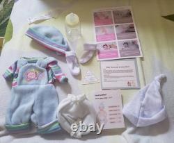 NIB Reborn FULLSilicone BabyBoyDoll Ludon Rooted Hair+Extras not pictured x10