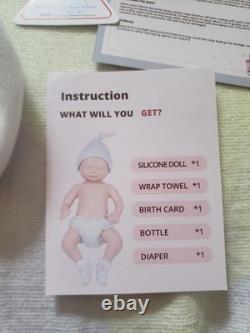 NIB Reborn FULLSilicone BabyBoyDoll Ludon Rooted Hair+Extras not pictured x10
