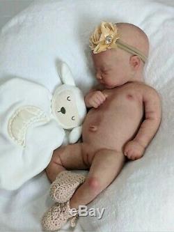 Natalie Full Body Solid Silicone baby girl by Izzy Zhao