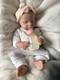 New 100% Full Silicone Reborn Doll Weighted Newborn Girl Soft Flexi