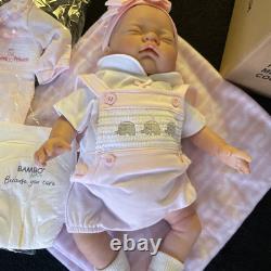 New Beautiful Realborn/Reborn Baby Girl 17 Shelly's dolls From Europe