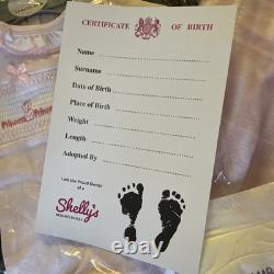 New Beautiful Realborn/Reborn Baby Girl 17 Shelly's dolls From Europe