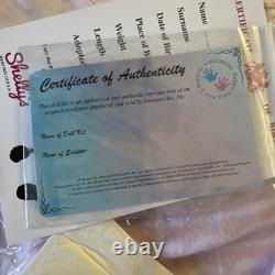 New Beautiful Realborn/Reborn Baby Girl 17 Shelly's dolls From Europe