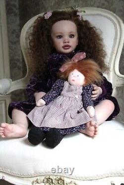 New Dawn NurseryReborn Toddler DollPIPPAhuman hairartist Gail Carey