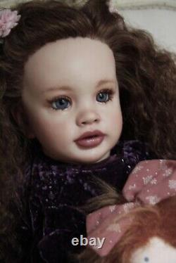 New Dawn NurseryReborn Toddler DollPIPPAhuman hairartist Gail Carey