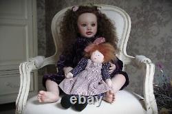 New Dawn NurseryReborn Toddler DollPIPPAhuman hairartist Gail Carey