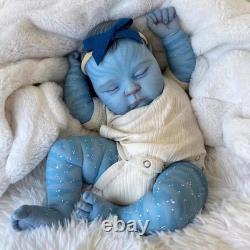 New Handmade 20'' Vinyl Silicone Reborn Baby Dolls Lifelike Doll Women Girl Gift