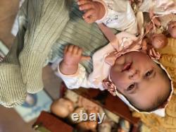 New Reborn Berenguer Special Edition Baby Doll 21 Weighted With Cloth Body