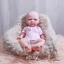 Newborn Baby Doll with Full ecoflex platinum silicone reborn baby doll