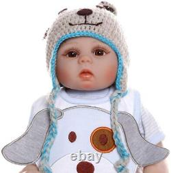 Newborn Baby Dolls Silicone Full Body Twins Doll Boy+Girl 18 Reborn Baby Dolls