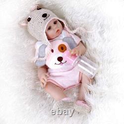 Newborn Baby Dolls Silicone Full Body Twins Doll Boy+Girl 18 Reborn Baby Dolls