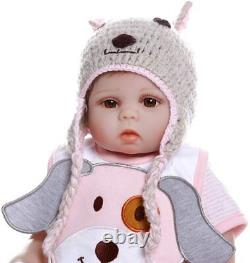 Newborn Baby Dolls Silicone Full Body Twins Doll Boy+Girl 18 Reborn Baby Dolls