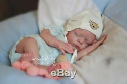 Newborn Baby Xander reborn DOLL by Cassie Brace Puppe Rebornbaby wie echt
