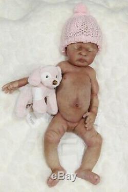 Noel Full Body Solid Silicone baby girl by Kimberly Nystrom & Faithfully Made