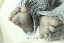 OOAK Alternative Greyscale Reborn Baby Doll Laila