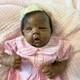 OOAK Medium Dark AA Reborn art doll 3 Months 20 inches long Tori