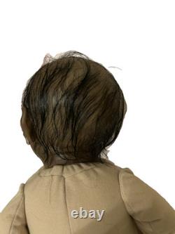 OOAK Medium Dark AA Reborn art doll 3 Months 20 inches long Tori