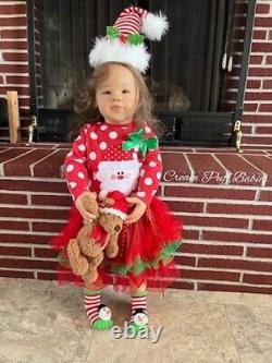 OOAK Reborn Toddler Girl Doll Kim by Sigrid Bock Reborn Baby Dolls Reborn Dolls