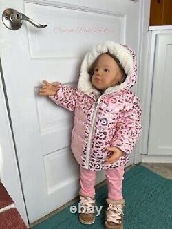 OOAK Reborn Toddler Girl Doll Kim by Sigrid Bock Reborn Baby Dolls Reborn Dolls