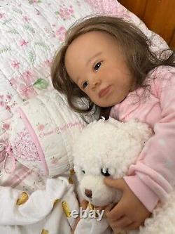 OOAK Reborn Toddler Girl Doll Kim by Sigrid Bock Reborn Baby Dolls Reborn Dolls