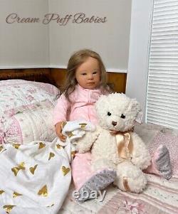 OOAK Reborn Toddler Girl Doll Kim by Sigrid Bock Reborn Baby Dolls Reborn Dolls