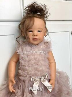 OOAK Reborn Toddler Girl Doll Kim by Sigrid Bock Reborn Baby Dolls Reborn Dolls
