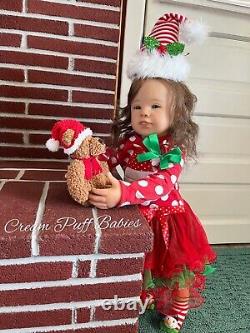 OOAK Reborn Toddler Girl Doll Kim by Sigrid Bock Reborn Baby Dolls Reborn Dolls