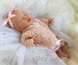 One Day Only OfferFull Body SiliconeOOAKPreemie Baby Doll by Elsie Rodriquez