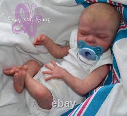 Ooak Anatomically Correct Boy Reborn Preemie Vinyl Baby Doll