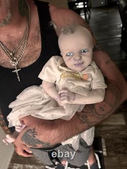 Ooak Reborn newborn baby Ghost Or Angel Baby Art Doll Ghost