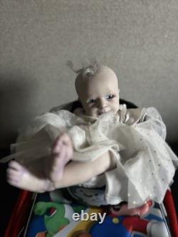 Ooak Reborn newborn baby Ghost Or Angel Baby Art Doll Ghost