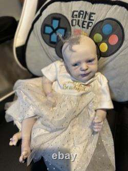 Ooak Reborn newborn baby Ghost Or Angel Baby Art Doll Ghost