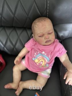 Ooak Reborn newborn baby Girl Allyssa
