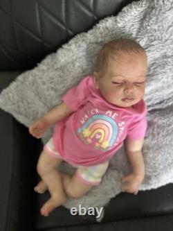 Ooak Reborn newborn baby Girl Allyssa