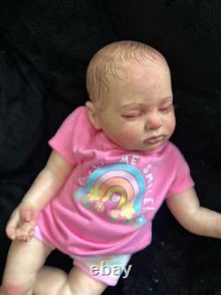 Ooak Reborn newborn baby Girl Allyssa