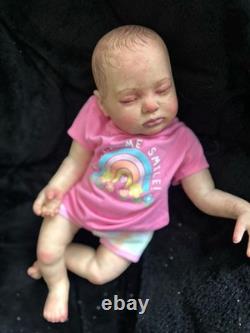 Ooak Reborn newborn baby Girl Allyssa