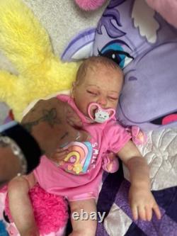 Ooak Reborn newborn baby Girl Allyssa