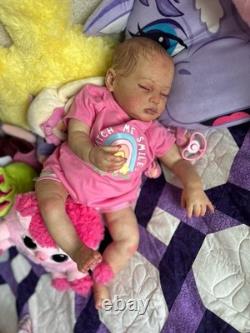 Ooak Reborn newborn baby Girl Allyssa