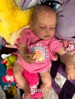 Ooak Reborn newborn baby Girl Allyssa