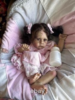 Ooak Reborn newborn baby Girl Riley