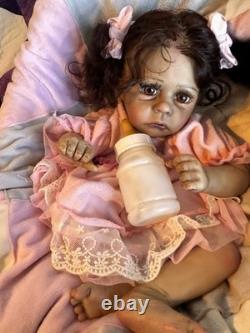 Ooak Reborn newborn baby Girl Riley