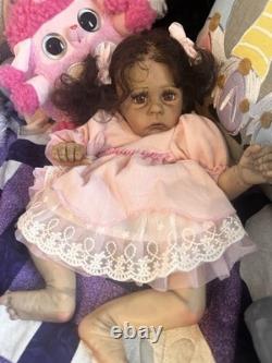 Ooak Reborn newborn baby Girl Riley