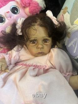 Ooak Reborn newborn baby Girl Riley