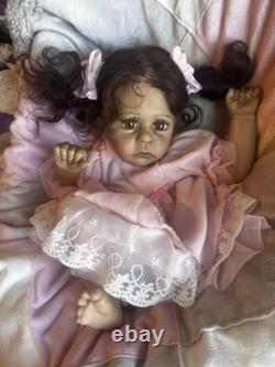 Ooak Reborn newborn baby Girl Riley