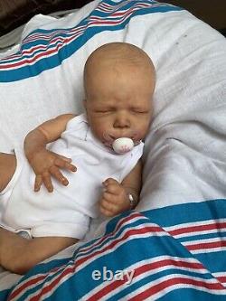 Ooak Reborn newborn baby Girl reborn baby Limited Edition Cayle Art doll