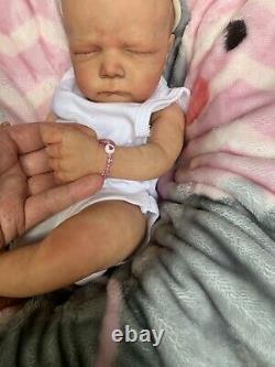 Ooak Reborn newborn baby Girl reborn baby Limited Edition Cayle Art doll