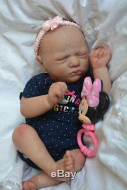 Ooak Reborn newborn baby Girl reborn baby Paisley art doll