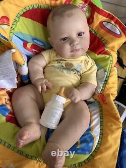 Ooak Reborn newborn baby boy reborn Toddler joel Art doll