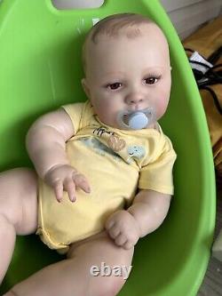 Ooak Reborn newborn baby boy reborn Toddler joel Art doll