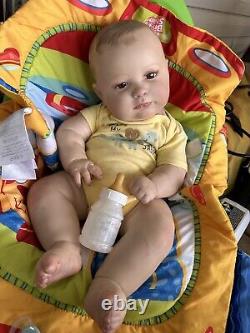 Ooak Reborn newborn baby boy reborn Toddler joel Art doll